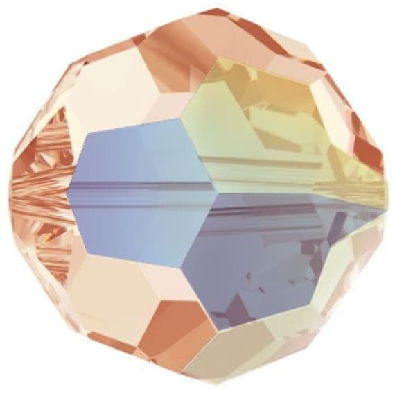 6mm 4mm Wholesale Beads /& Jewelry Supplies 8mm Orange Crystal Beads for Jewelry Making Light Peach 5000 Swarovski Crystal Round Beads