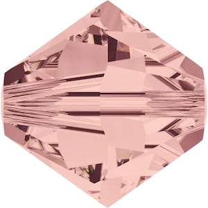 Swarovski Crystal Bicone Beads 5328 -3mm 4mm 5mm 6mm - Blush Rose