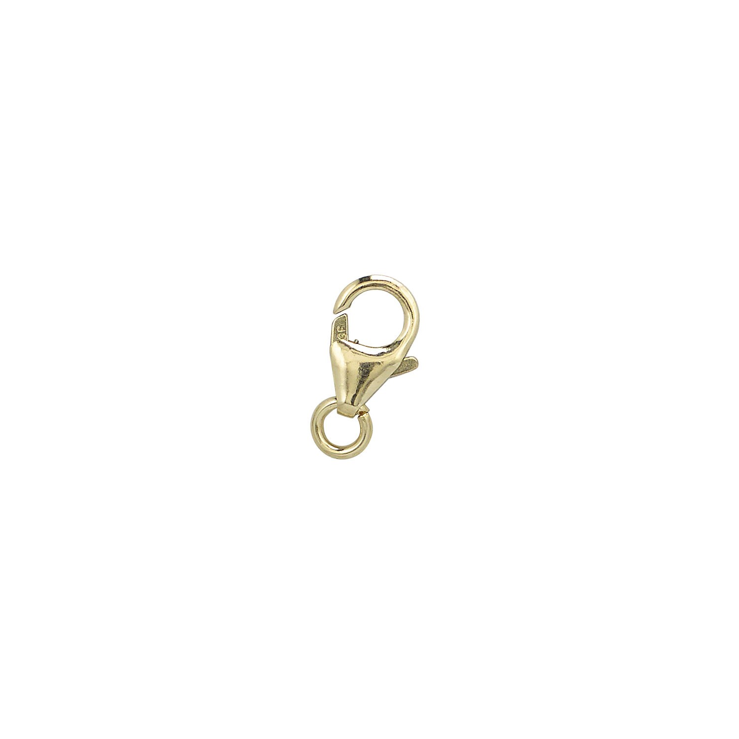 #126RF Pkg. Of 3 14 K Gold Filled  11 MM Trigger Lobster Clasp  with Ring 
