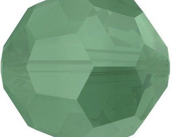 Swarovski Crystal Round Beads 5000 - 3mm  4mm 6mm 8mm  - Palace Green Opal