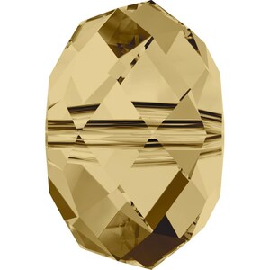 Swarovski Crystal Briolette Beads 5040 - 6mm 8mm - Light Colorado Topaz