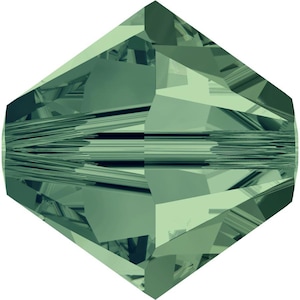 Swarovski Crystal Bicone Beads 5328 - 3mm 4mm 6mm 8mm - Erinite Satin