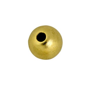 8mm 14K Gold Filled Satin Finished Sandblast Beads - 5pcs, 10pcs, 50pcs #202130