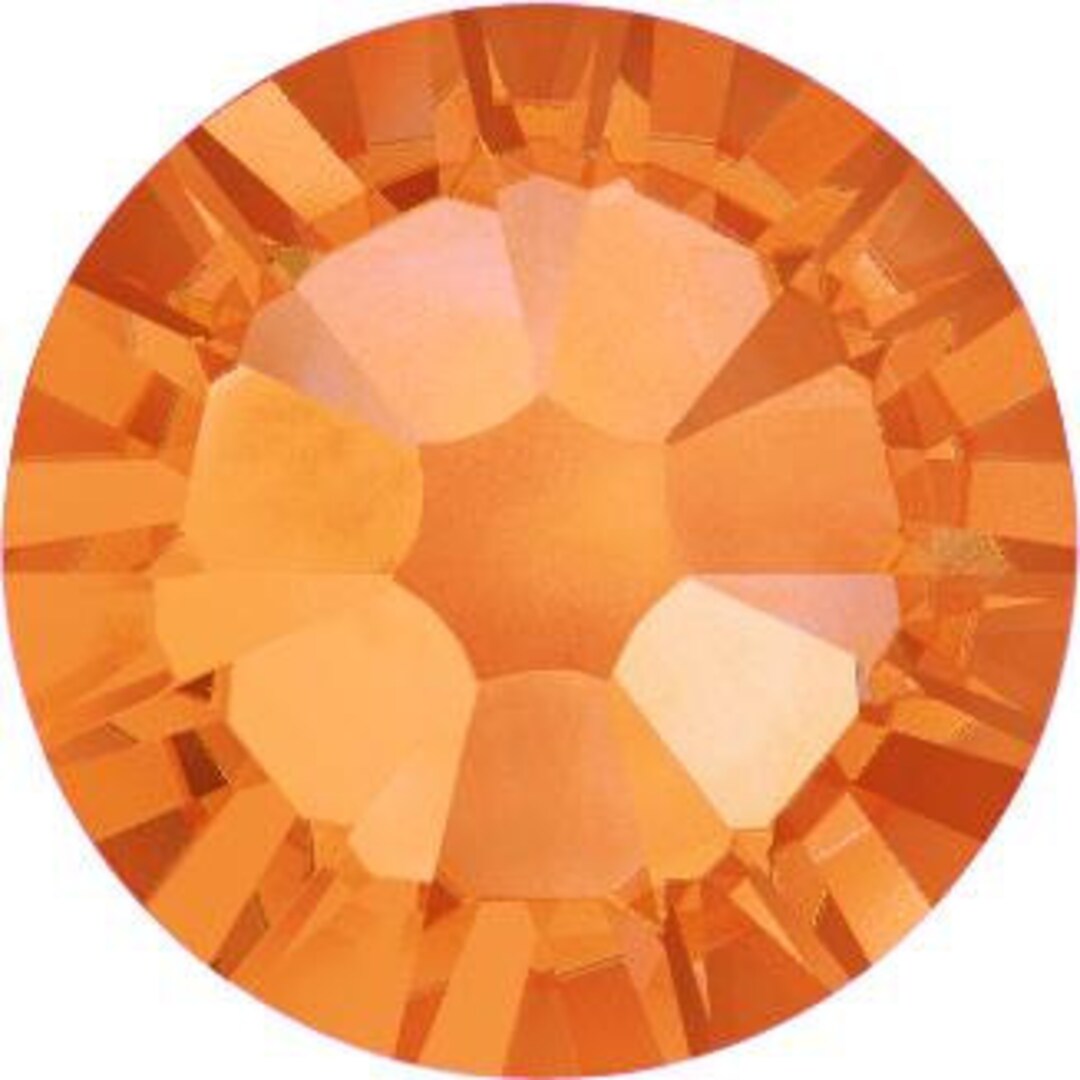 Swarovski Crystal - 2028/2058/2088 - Flatback - Non Hotfix - Topaz
