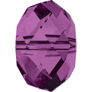 Swarovski Crystal Briolette Beads 5040 - 6mm 8mm - Amethyst