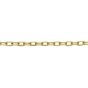 Fancy Cable Chain .75 x 2.06mm - Gold Filled - 20FY251
