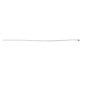 Sterling Silver Ball Headpins 3 inch 22 Gauge 50pcs, 100pcs, 500pcs, 1000pcs #3030222S