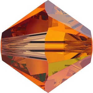 Swarovski Crystal Bicone Beads 5328 - 4mm 6mm 8mm - Sun AB 2X