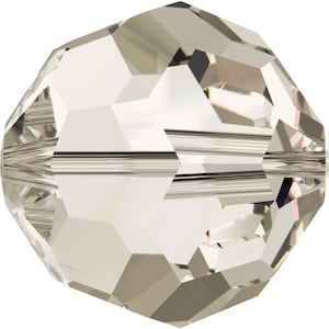Swarovski Crystal Round Beads 5000 - 3mm 4mm 5mm 6mm 8mm 10mm - Crystal Satin