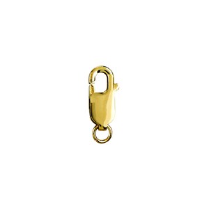 14K Gold Filled 6x16 mm Lobster with Ring 5pcs, 10pcs, 25pcs, 50pcs, 100pcs (Item #6059)