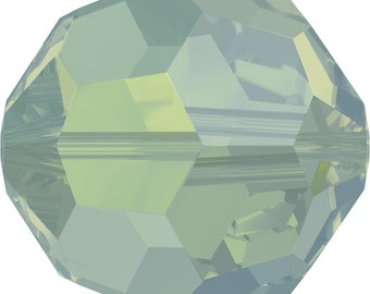 Swarovski Crystal Round Beads 5000 - 6mm 8mm - Pacific Opal AB