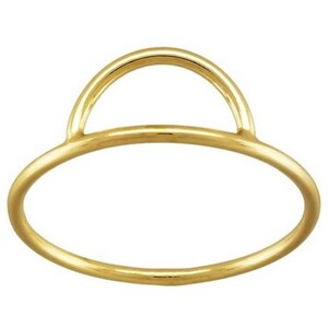 5mm single Arch Stacking Ring - Gold Filled - Size for any finger  5, 6, 7, 8 - 1 piece - Item# 20AR5678