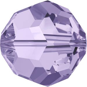 Swarovski Crystal Round Beads 5000 - 3mm 4mm 6mm  - Violet