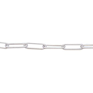 Fancy  Cable Chain 3.8 x 12.9mm - Sterling Silver - 30635FY