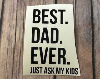 Black 20 x 40 Design with Vinyl RE 3 C 2396 Im As Lucky As I Can Be Worlds Greatest Dad Image Quote Vinyl Wall Decal Sticker