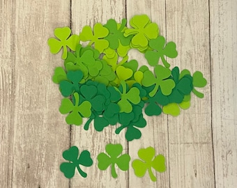 and Gold Shamrock St Patricks Day First Birthday One Confetti Green White