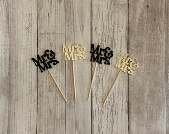 24 wedding theme toothpicks, wedding shower, wedding toothpicks, dessert toppers, appetizer picks, food picks, cupcake toppers