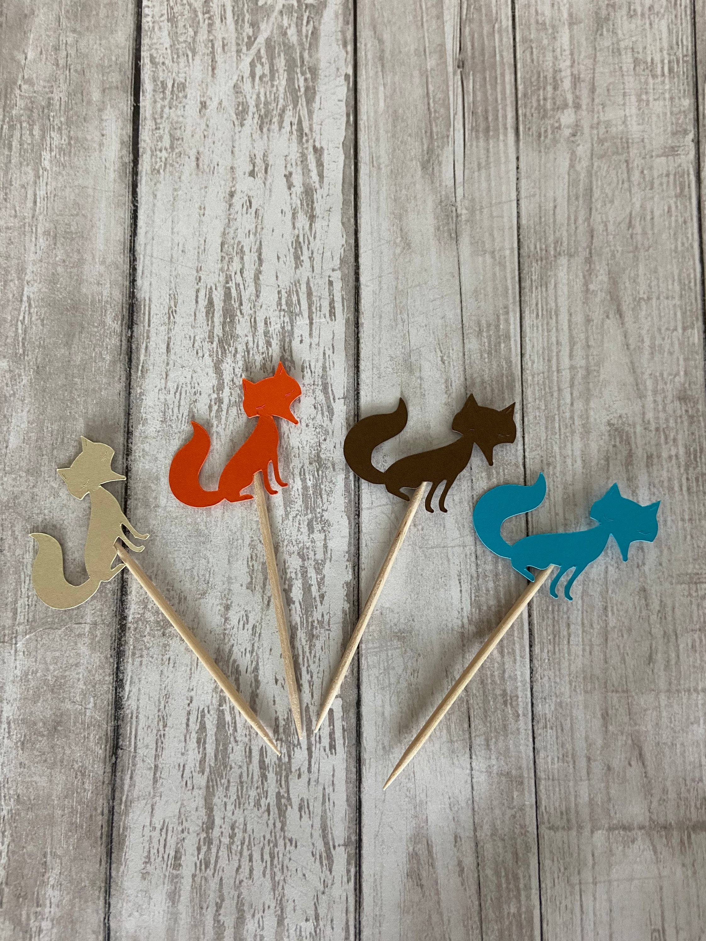 Printable Woodland Toothpicks