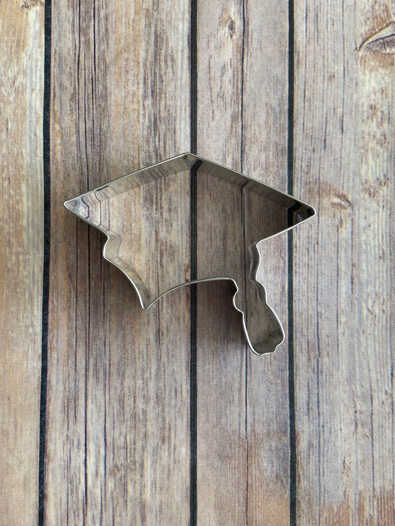 4.5 Inch Graduation Cap Cookie Cutter Baking Supply Etsy