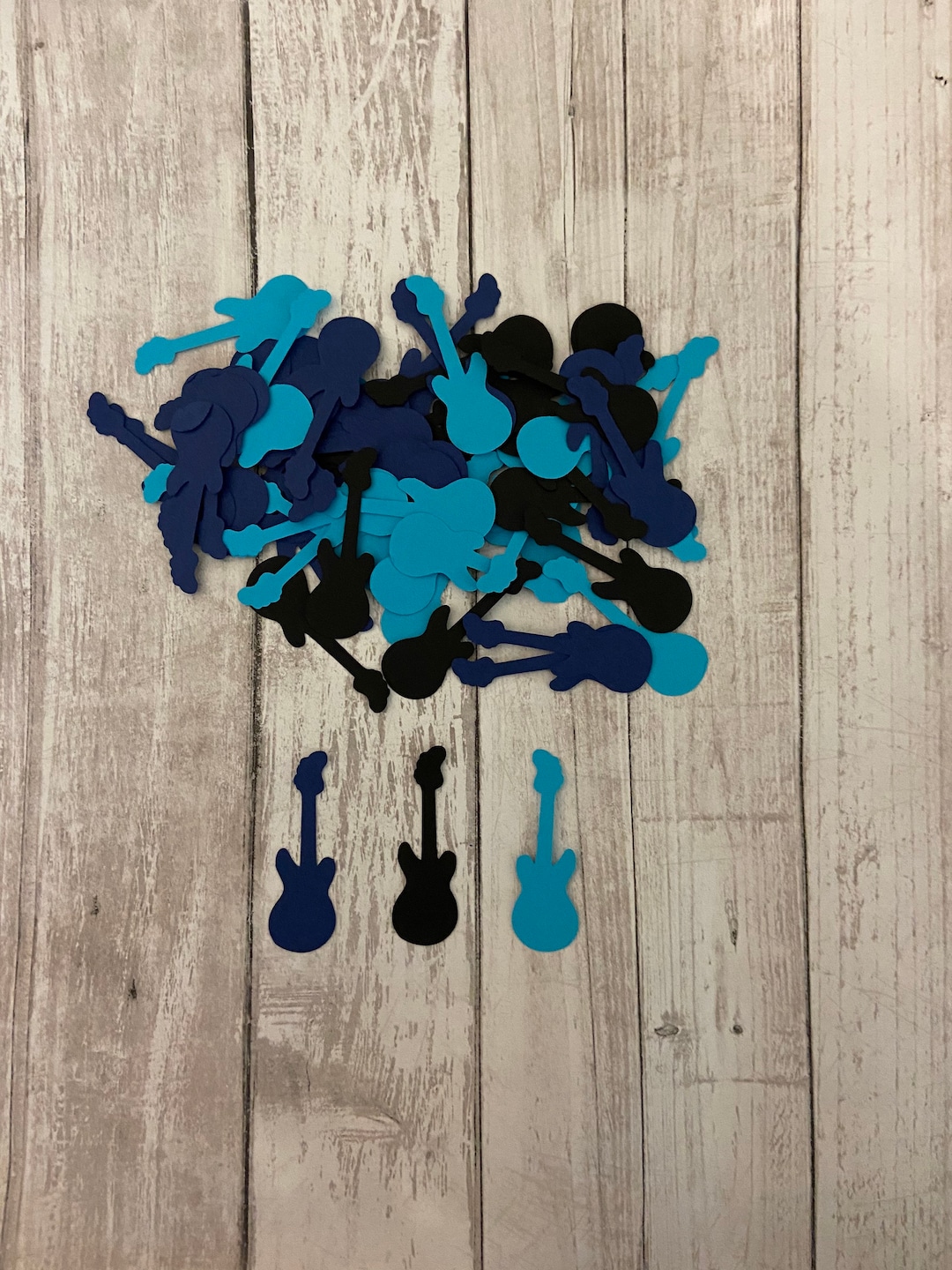 Music Theme Confetti - Metallic Foil Music Note Cutouts For Party Decorations