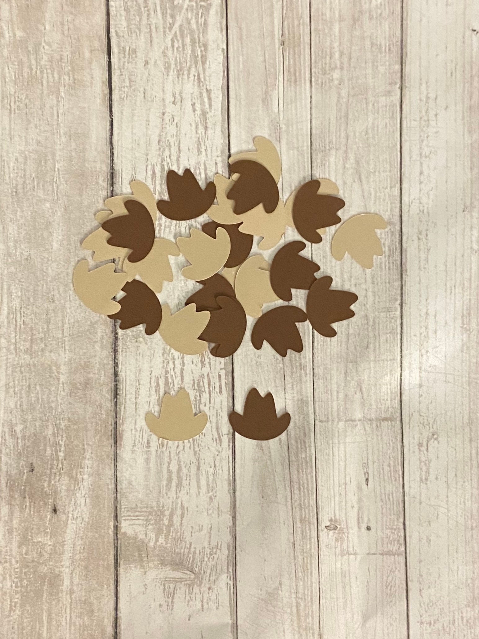 100 Assorted Cowboy hat Confetti Die Cut Baby Shower CowboyTheme Party Cowboy Dcor Baby boy Cowboy Birthday Party Western