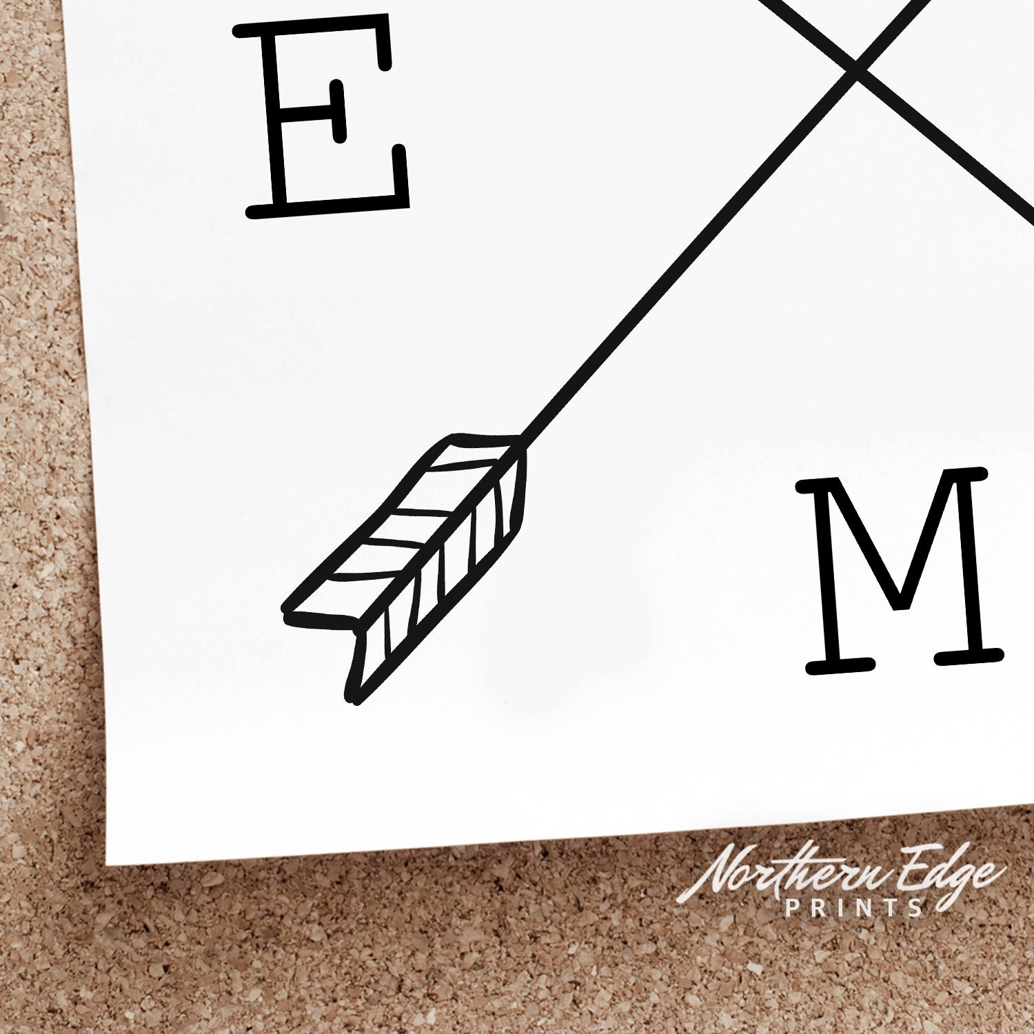 Home Arrow Print Printable Wall Art Arrow Wall Art Home | Etsy