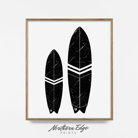 Chanel Surfboard Framed Print