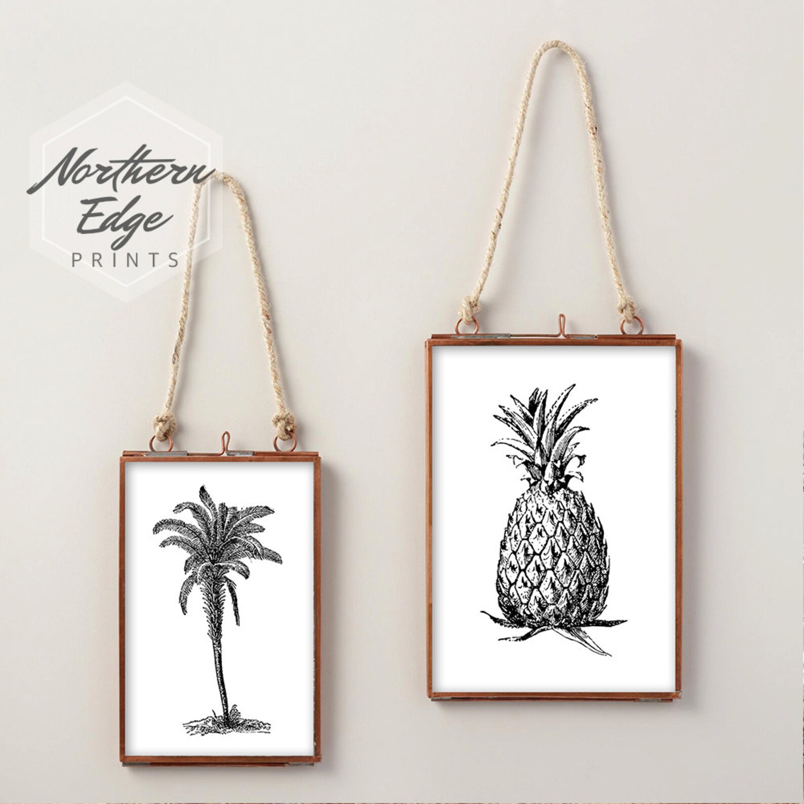 Palm Tree Printable Print Tropical Beach Summer Posters - Etsy