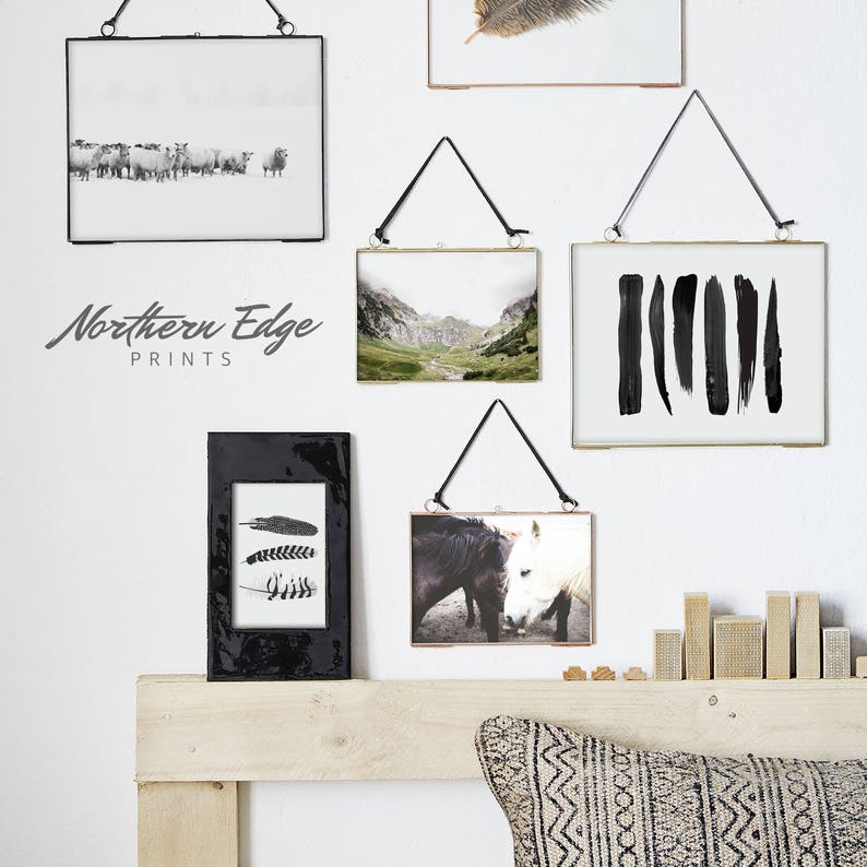 Caballo Salvaje Arte Del Caballo Imprimible Arte Boho Arte Etsy