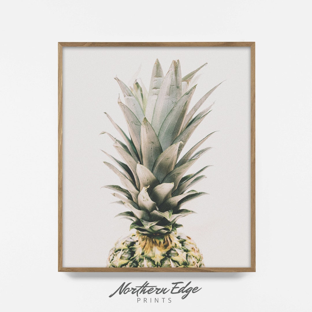 Pineapple Print, Printable Pineapple Art, Tropical, Tropical Art, Tropical Poster, Hawaii Art ...