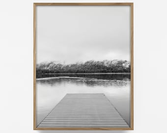 Lake of the Woods Ontario Dock Canada Poster Art Print Forest Home Decor Lake of the Woods Ontario Dock Canada Poster Art Print Forest Home Decor