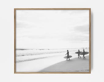 bw surfer print, surfing decor, black white surf, surfer print, surfing art, surfing decor, surfing wall art, surfing pall print, bw sufing