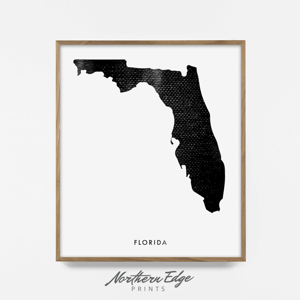 Florida Map Printable Art United States Print Printable US - Etsy