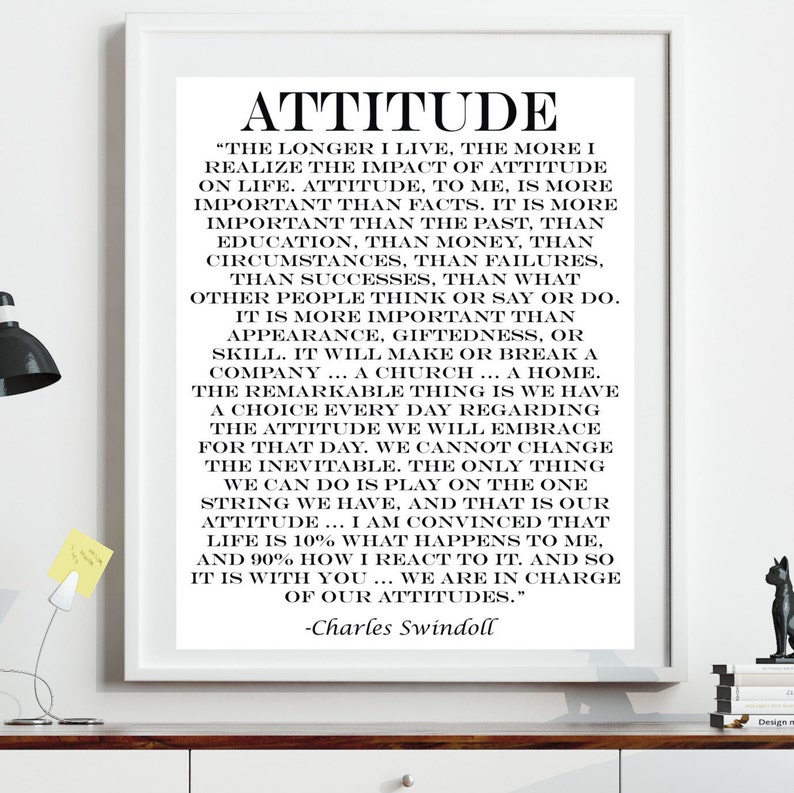 Life is 10 percent what happens to you picture