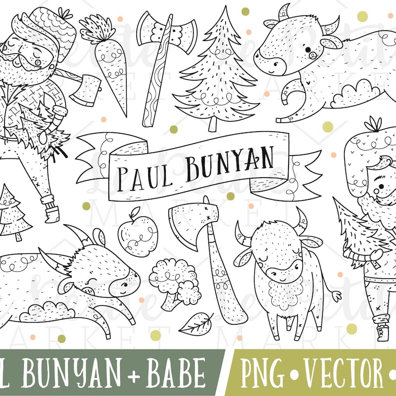Paul Bunyan - Etsy