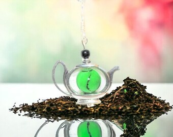 Beaded Teapot necklaces