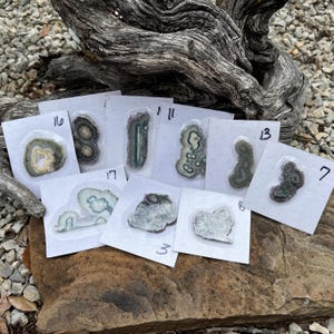 Amethyst and Quartz Crystal Polished Stalactite Flower Slices, Crystal Crafts, Crystal Jewelry Supplies, Crystal Collector Specimens