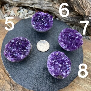 YEM AK21 Gran natural de amatista de color púrpura profundo | Etsy