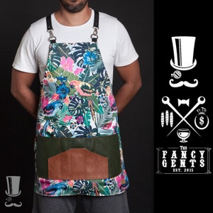 Fancy Monstera Apron