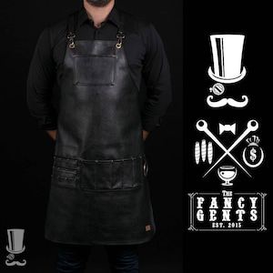 Highlander Black Apron