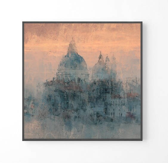 Large Abstract Painting large wall art abstract art PRINT Etsy