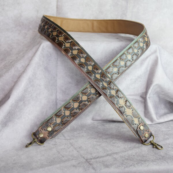Leather Purse Straps Etsy
