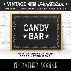 Paper Bags Candy Bar BLACK Paper Bags Wedding, Paper Bags Candy