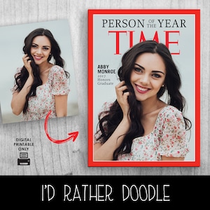 Magazine Cover - Person of the Year - Woman of the Year - Man of the Year - Graduation - Birthday - Man&#39;s Birthday - Woman&#39;s Birthday