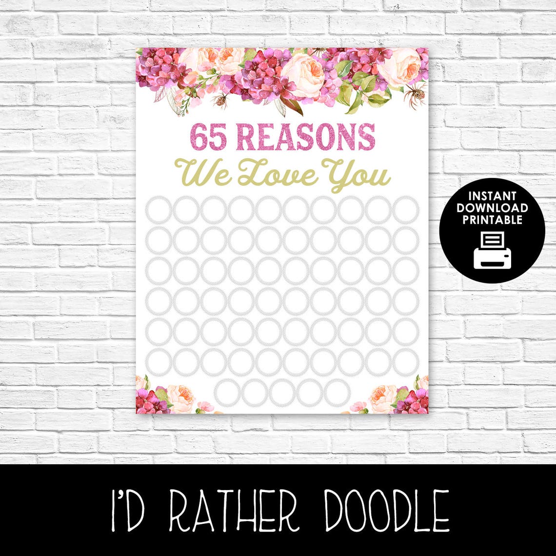 65-reasons-why-we-love-you-boho-watercolor-flowers-reasons-etsy