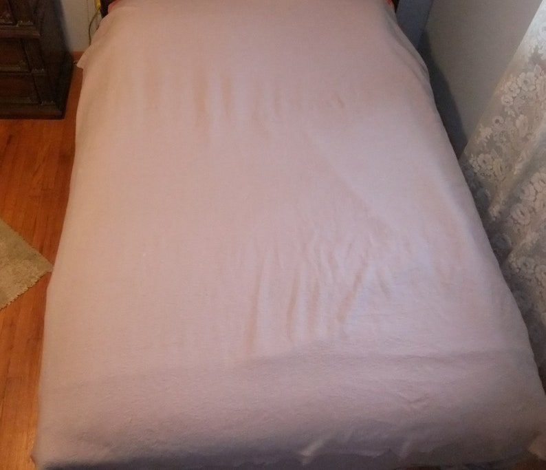 Vintage OLD LAVENDER Acrylic Blanket Queen /king L1 Etsy