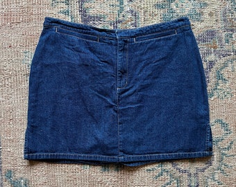 90’s Nevada denim mini skort