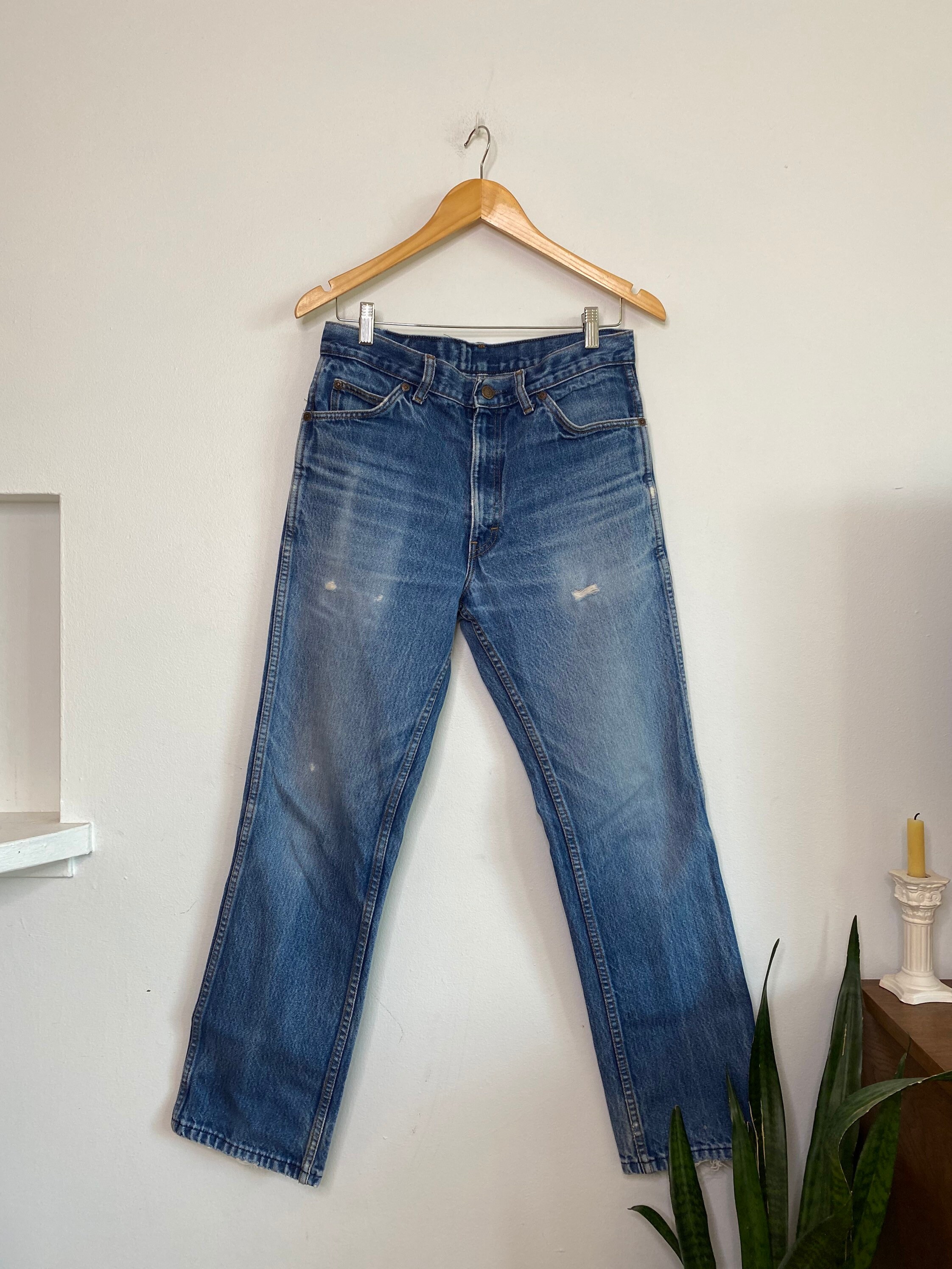 Vintage Mark's Work Wearhouse jeans de pierna recta de Etsy