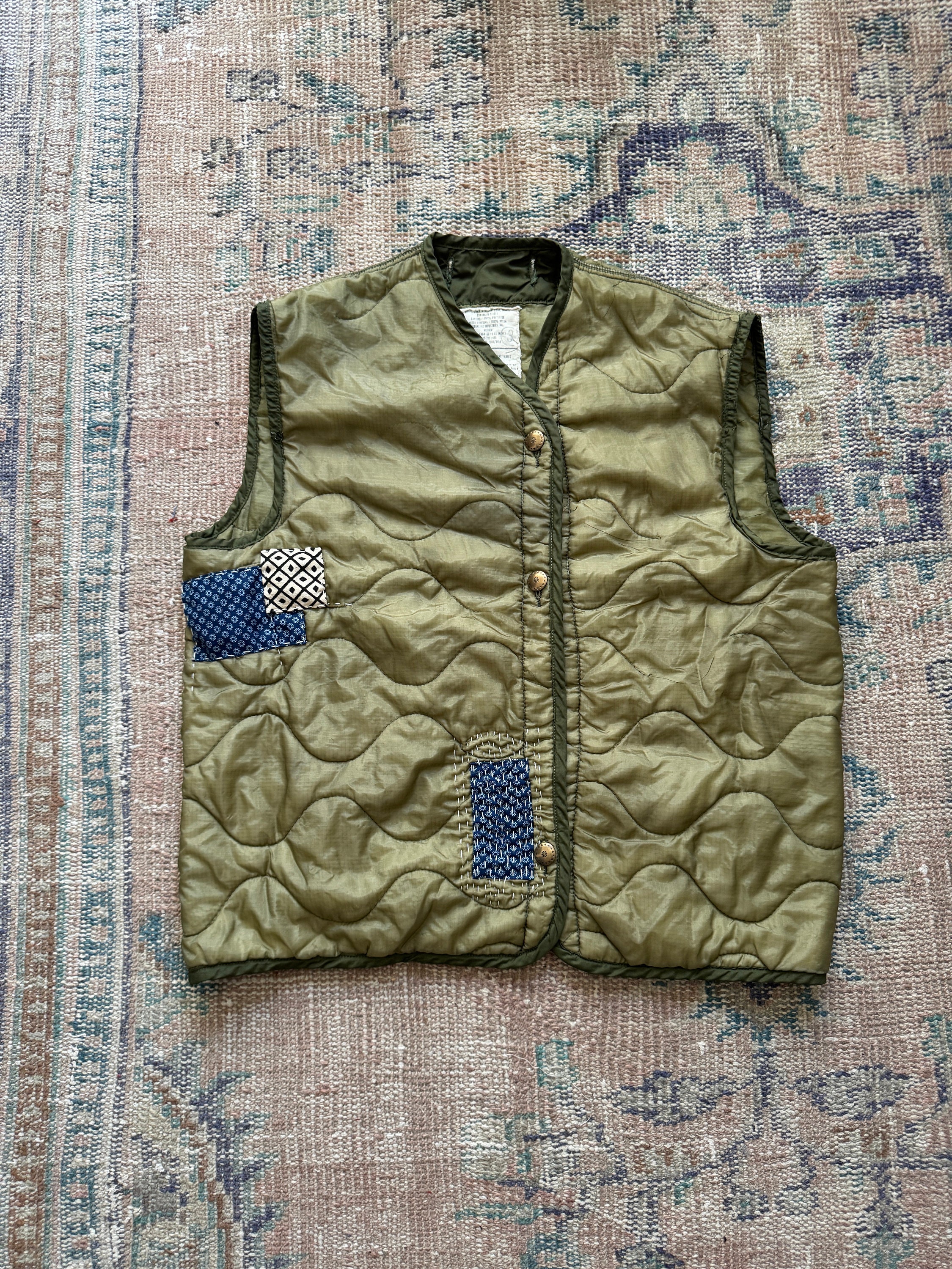 ◯tamomo◯NYLON ARMY QUILT VEST 24_08_19_repro_122_2dc2d74d-