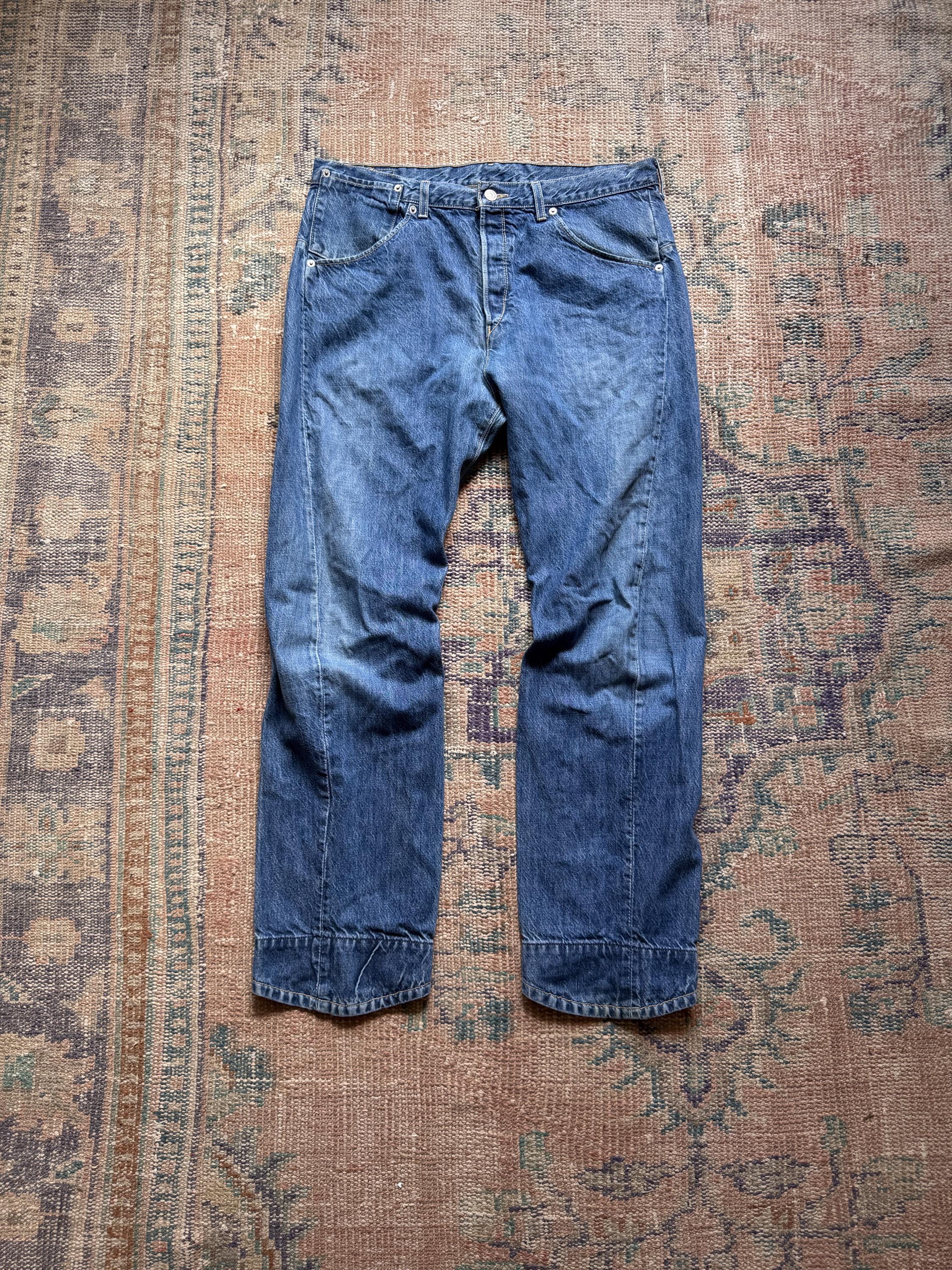 Twisted Leg Jeans - Etsy Twisted Leg Jeans - Etsy